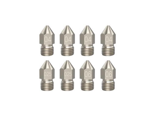 CREALITY 3D Printer Parts Supply Copper Alloy High-end Nozzles 8 PCS/Set