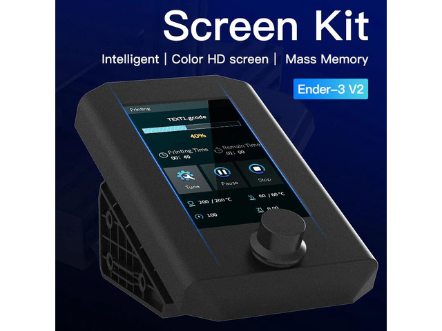 CREALITY 3D Printer Parts Ender-3 V2 Color HD Display Screen Easy Installation 24-Bit Color Excellent Screen Display