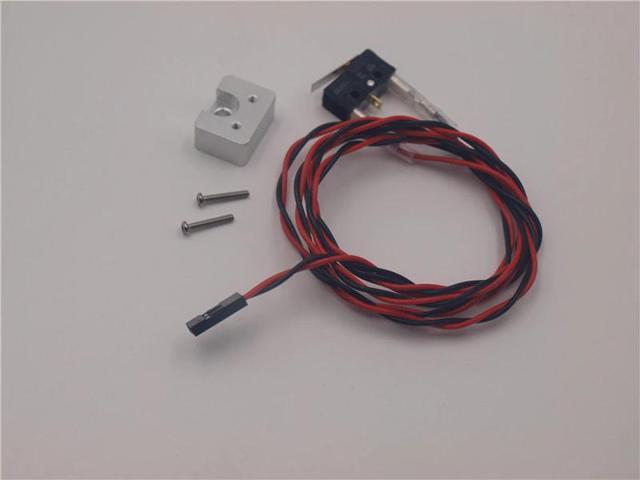 Reprap Delta Rostock kossel k800 metal end stop mount plate +endstop kit for DIY 3D printer aluminum alloy ends