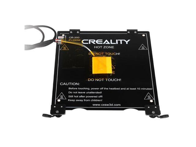 CREALITY 3D CR-200B Assembled Hotbed Bed Kit Replacement Heatbed Bed Size 290*290*3mm For CR-200B Printer