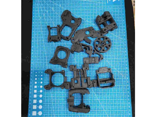 Funssor 1set Voron2.4 nylon Carbon Fiber Reinforced m4 extruder bowden extruder X carriage tool head kit 1.75mm