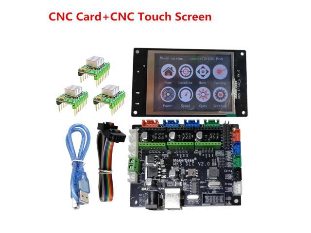 CNC OFFLINE control board MKS DLC V2.0 + TFT32 CNC display DIY parts cnc laser machine controller expansion monitor upgrade kit