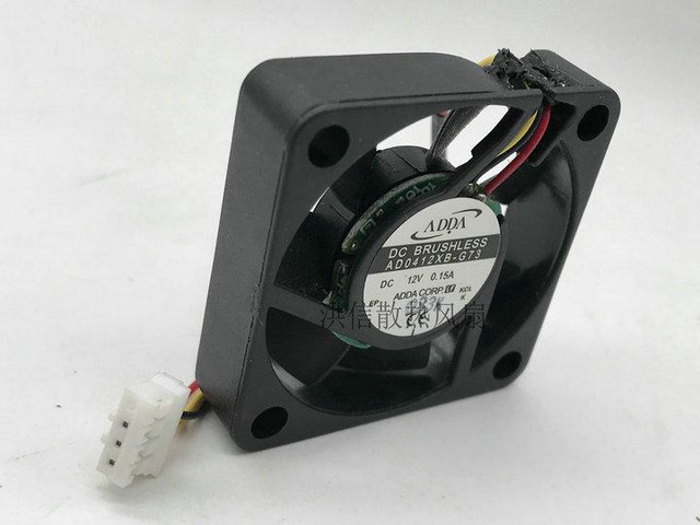 4cm 40mm Fan 12v AD0412XB-G73 DVR Fan,for ADDA 40X40X10mm Dual Ball Bearing Axial Small Cooling Fan