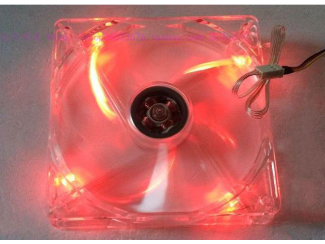 14025 14cm Case Fan Red and Blue Light CF-1412R Ball Mute Cooling fan