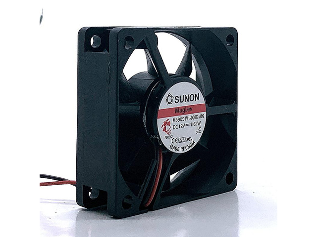60mm Mute Cooling Fans for Sunon MB60201V1-000C-A99 6020 60X60X20mm DC 12V 1.62W Magnetic for Humidifier Testing Instrument Fans