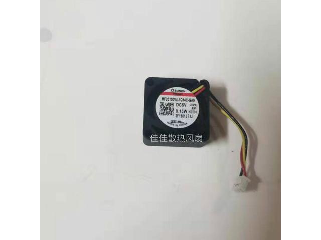 2pcs For SUNON 2010 5V 0.13A MF20100V4-1Q14C-GA9 Cooling Fan