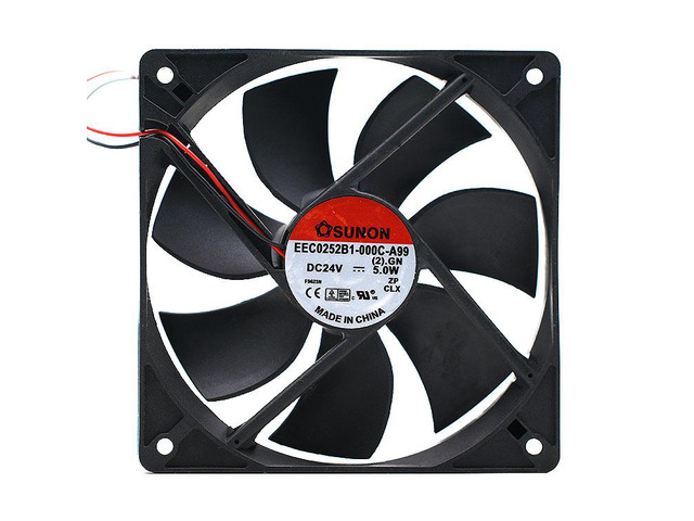 For Sunon EEC0252B1-000C-A99 12025 24V 5W Cabinet Air Conditioning Cooling Fan