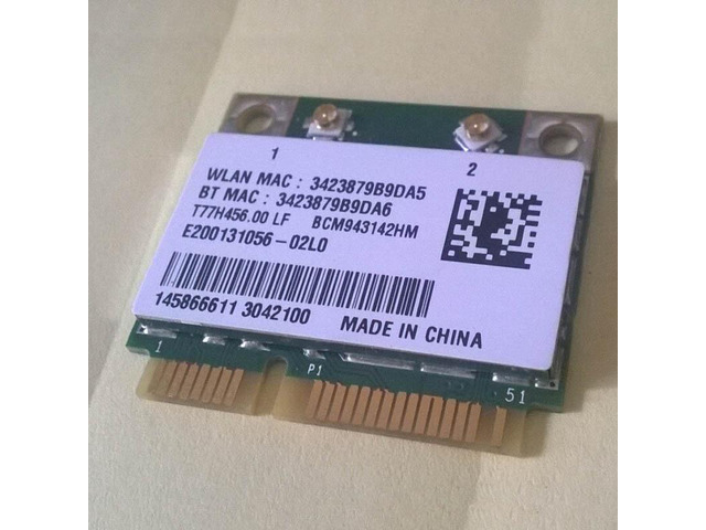 BCM943142HM WIFI + BT Combo Card,T77H456.00