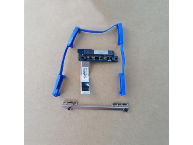 3pcs set For EliteBook 2530p Series HDD Caddy Adapter 1.8' SATA Hard Disk Connector w/Cable+Bracket+Rubber, LS-4029P NBX0000AY00