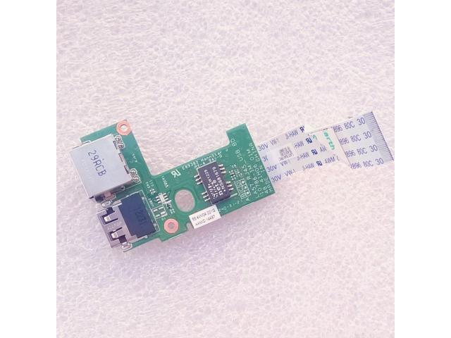 LA57 RJ45 USB Board W/Cable For Lenovo Z570 Z575 B570 B575 B570E V570 Series,P/N: 31050450 90000552 48.4IH06.01