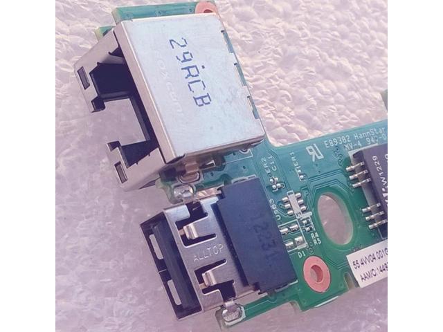LA57 RJ45 USB Board W/Cable For Lenovo Z570 Z575 B570 B575 B570E V570 Series,P/N: 31050450 90000552 48.4IH06.01
