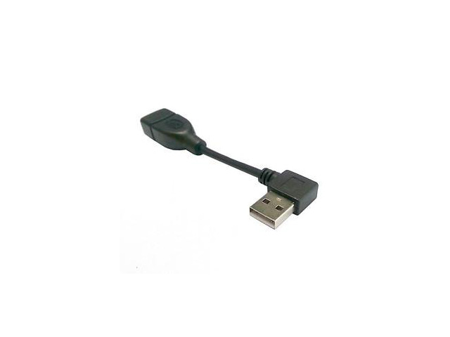 NGFF 480M USB 2 0 Right Angled 90D A Type Male to Female Extension Cable 10cm