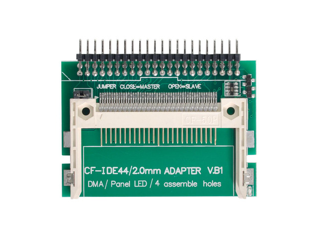 NGFF CF Compact Flash Merory Card to Laptop 2.5' 44 Pins Male IDE Hard Disk Drive HDD SSD Adapter