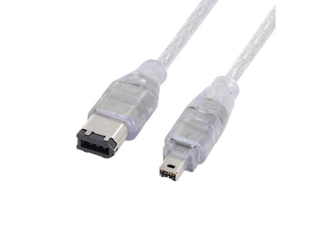 1394 6Pin to Firewire 400 IEEE 1394 4 Pin Male iLink Adapter Cord Cable for Camera Camcorder