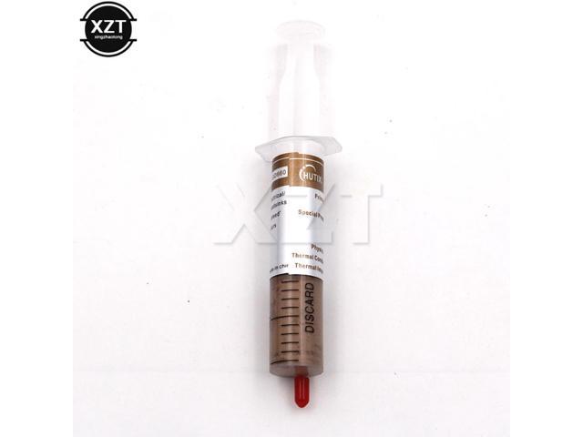Syringe Processor Thermal Paste Grease gray CPU Cooler Heatsink Conductive Compound ABS Cooling Radiator Termopasta