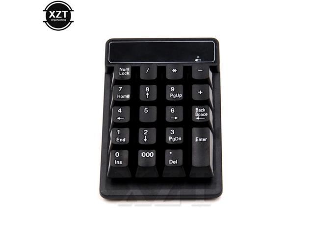 1PCS 2.4G Wireless Keyboard USB Numeric mechanical Keypad Number Pad 19 Keys Mini Ultra Slim FOR Laptop for Mac EST