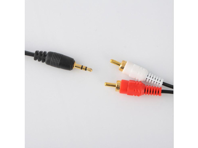 3.5mm male to RCA male audio cable,