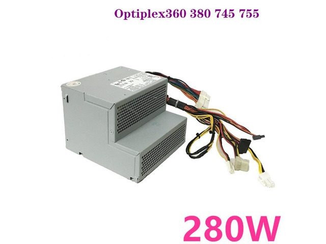 PSU For Dell 330 380 521 620 745 755 280W Power Supply H280P-01 H280P-00 L280P-0