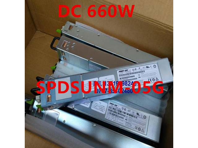 Almost PSU For Sun Netra T5220 T5440 X4450 DC 660W Power Supply SPDSUNM-05G CF00300-2186 300-2186-02
