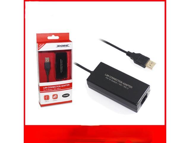 2017 Nintendo Switch Network Adapter USB 3.0 To Ethernet RJ45 Lan Gigabit Adapter for 100/1000 Mbps Ethernet Supports
