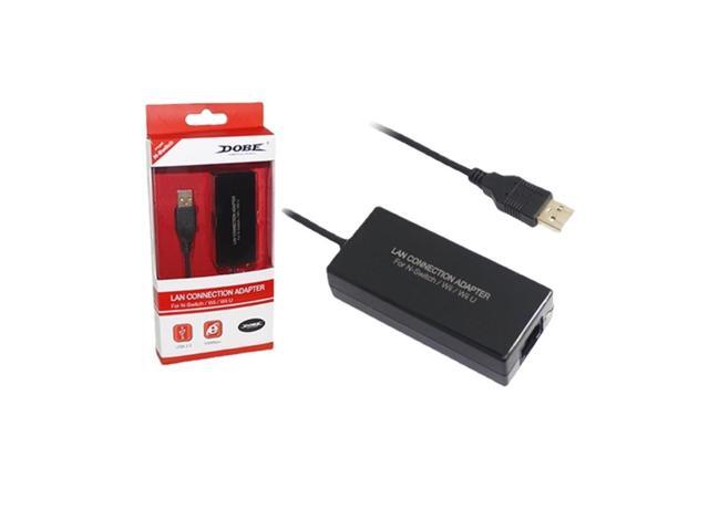 Network Adapter USB 3.0 To Ethernet RJ45 Lan Gigabit Adapter for Nintendo Switch 10/100/1000 Mbps Ethernet Supports