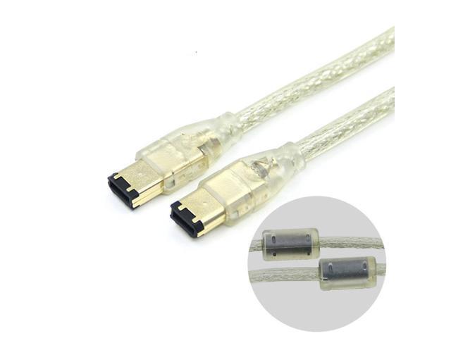 Câble de données pour caméra industrielle IEEE 1394, 400 mb/s, 1.5m, 6 broches vers 6 broches, 6 broches vers 6 broches