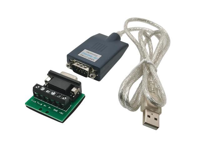 Adaptateur de convertisseur USB 2.0 à RS422 RS485, câble de'série avec pilote de CD