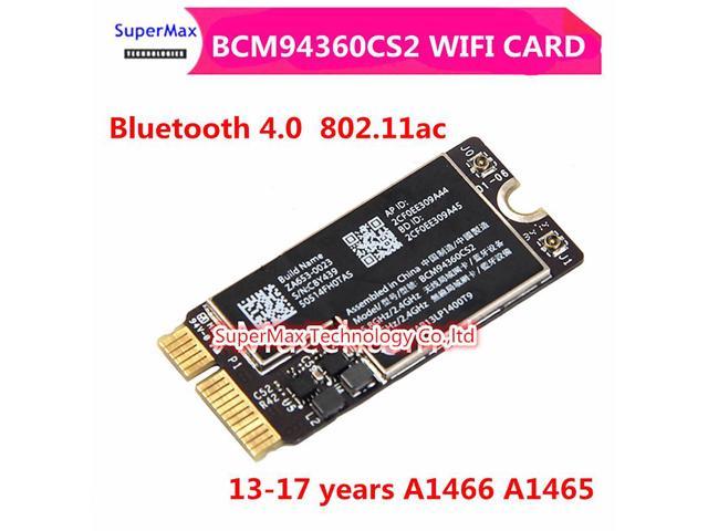 Carte Gigabit sans fil Bluetooth 4.0 802.11ac A1466 A1465 MD760 MD711, wi-fi AC