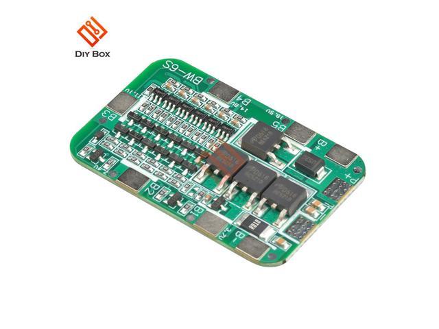6S 15A BMS 18650 Charging Protection PCB Board For 6 Packs Li-ion Lithium 18650 Power Bank Balancer