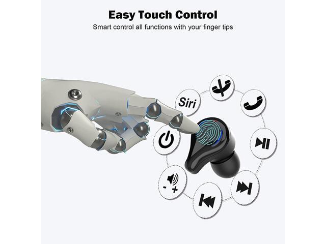 Wireless Earbuds, Bluetooth 5.2 In-Ear Headphones with 100H Playtime Charging Case, IPX5 Waterproof True Wireless Ear Buds, TWS Stereo Sports...