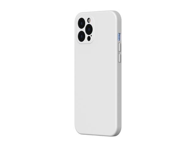 Baseus for iPhone 12 Pro Case Dirtproof Anti-Fingerprint Shockproof with Lens Protector Liquid Silicone Protective Case
