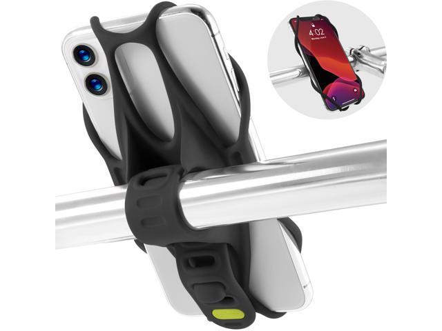 Bone Bike Tie 3, Universal Bike Phone Mount for Handlebar, Bicycle Motorcycle Phone Holder for Apple iPhone 13 12 11 Pro Max Mini XS XR X 8 Samsung...