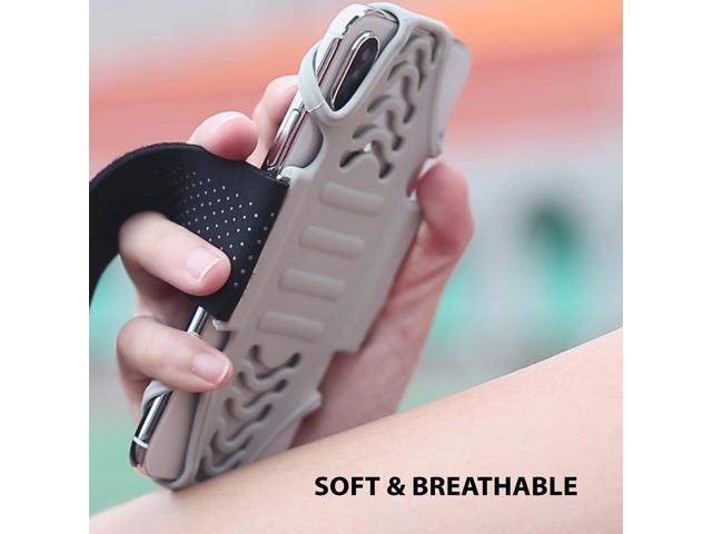 Bone Run Tie, Running Armband Phone Holder for Apple iPhone 13 12 11 Pro Max Mini XS 8 Samsung Galaxy S21 S20 Note 20 10 Smartphone for Mobile Size...