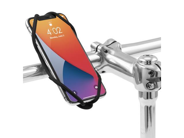 Bone Bike Tie 4 Bike Phone Mount for Handlebar, Bicycle / Motorcycle Universal Cell Phone Holder for 4.7' - 7.2', Face ID Compatible, Ultra Light...