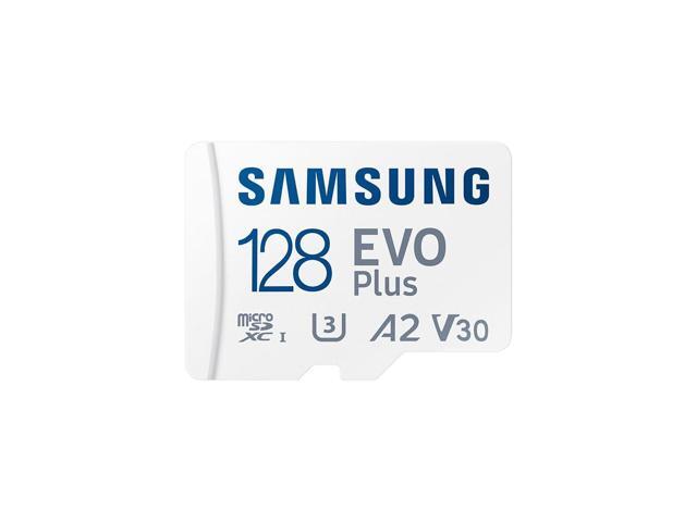 Samsung EVO Plus Micro SD Memory Card (2024) + SD Adapter - 128GB
