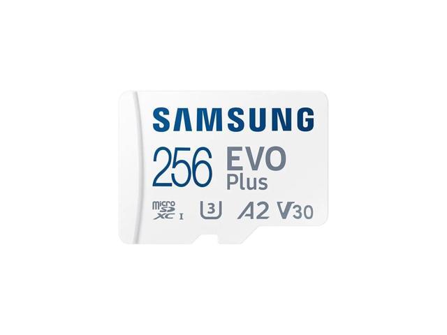 Samsung EVO Plus 2024 256GB MicroSD Memory Card with SD Adapter