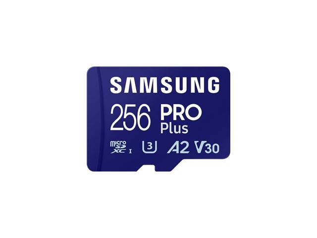 Samsung PRO Plus 256GB MicroSD Card + SD Adapter for Mobile Gaming on Smartphones, Tablets and Handheld Consoles, UHS-I U3, Full HD & 4K UHD,...