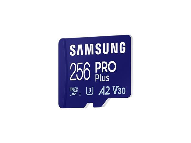 Samsung PRO Plus 256GB MicroSD Card + SD Adapter for Mobile Gaming on Smartphones, Tablets and Handheld Consoles, UHS-I U3, Full HD & 4K UHD,...