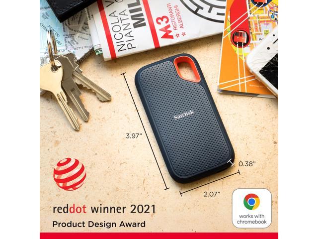 SanDisk - Extreme Portable 8TB External USB-C NVMe SSD - Black - image 4