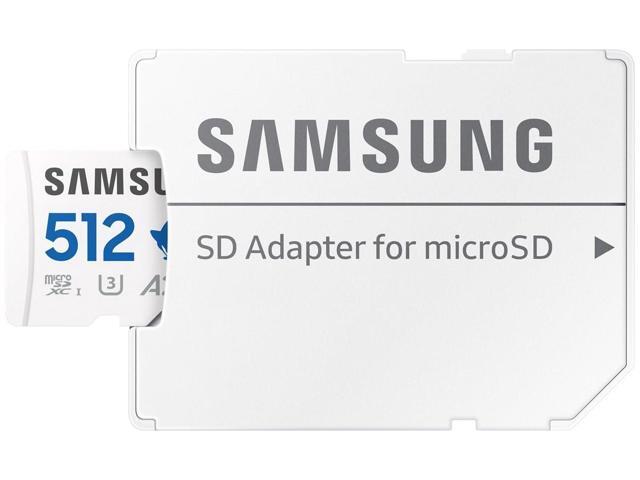 Samsung Sonic Pro Plus microSDXC Memory Card, UHS-I Interface, 512 GB, Read Speed up to 180MB/s, Increased Speed for Consoles, MB-MD512SA/LC1, with...