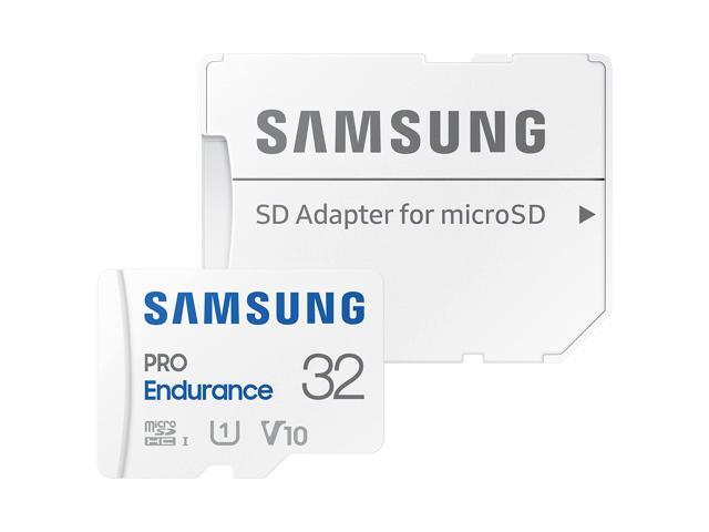 Samsung PRO Endurance 32GB microSDHC UHS-I U1 100MB/s Video Monitoring Memory Card with Adapter (MB-MJ32KA)