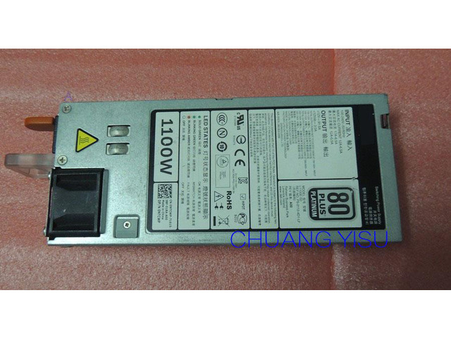 ship for R620 R720,R820 power supply NTCWP,YT39Y,GYH9V,GDPF3,L1100E-S0,1100W wor