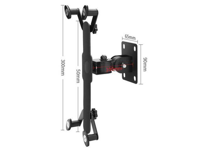 Wall Mount Tablet Stand Screen 360° Rotating, Tablets Holder Tilt Angle 90° Support 7-13 inch Tablet PC