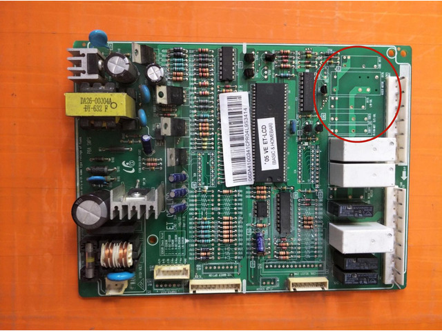 95% for Samsung refrigerator pc board Computer board DA41-00341C RS60NJS* board good working