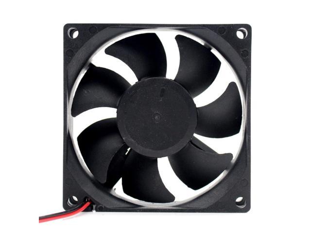 DC 18V fan 80 * 80 * 25mm 18V 8025 2-wire 8cm barbecue stove fan DC cooling fan photo