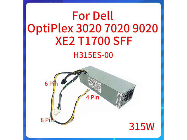 315W Power Supply D315ES001L H315ES-00 4FCWX 04FCWX For Dell OptiPlex 3020 7020 