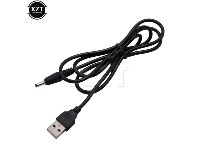 1pcs USB 2.0 A Male To 3.5x1.35mm 3.5mm Plug Barrel Jack 5V DC Power Supply Cord Adapter Charger Cable 3.5*1.35mm