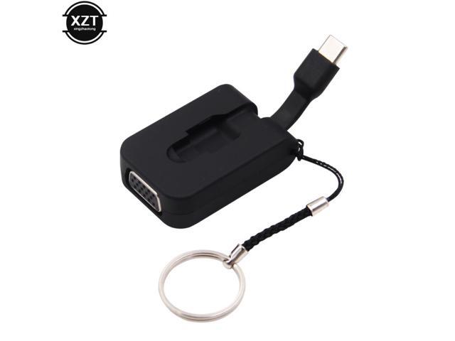 1080P USB 3.1 Type C to VGA Converter Male to Female USB-C to VGA Adapter Cable for Apple Macbook Chromebook Pixel Laptop