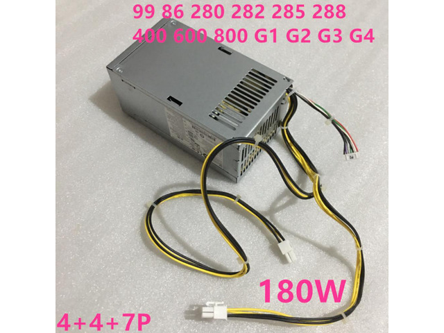 PSU For HP 280 285 288 400 600 800 G1 G2 G3 4Pin 180W Power Supply 901762-002 90