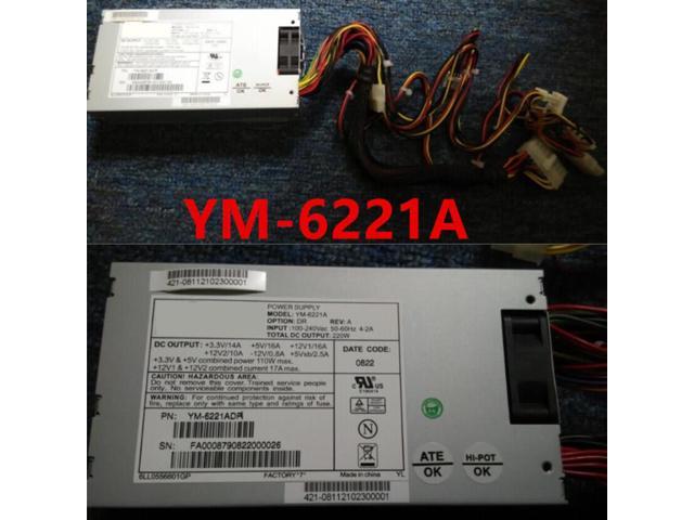 PC PSU For FSP 3Y Flex Small 1U 220W Power Supply YM-6221A YM-6221ADR FSP250-50PNL ATX-250PA